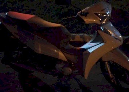 Angélica - Mulher é atropelada por motocicleta e sofre ferimentos na cabeça.