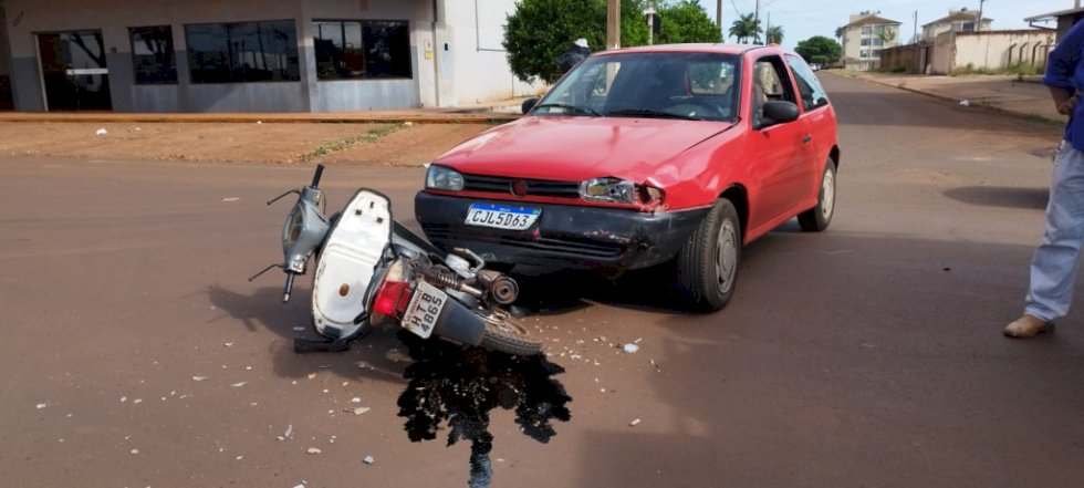 Condutor do carro que atropelou motociclista não possui CNH
