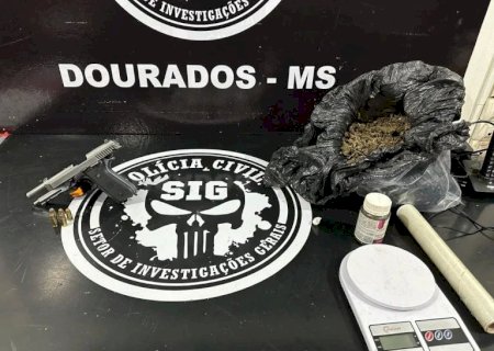Polícia Civil prende parte de grupo criminoso envolvido em série de homicídios ocorridos em Dourados.