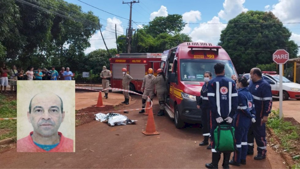 Ciclista morre atropelado por caminhão em Dourados.
