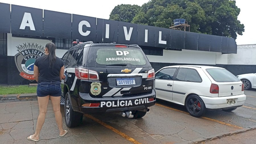 Anaurilândia - PC prende jovem de 21 anos por tráfico de drogas.