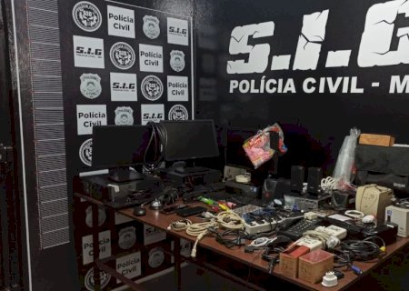 Adolescentes acusados de furto qualificado são apreendidos pela Polícia Civil em Fátima do Sul