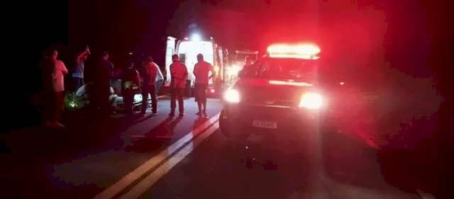 Motorista sofre fratura na perna após colidir com vaca na  rodovia MS-276 em Anaurilândia.