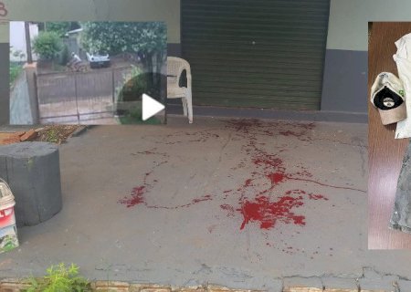Preso em flagrante jovem que feriu idoso com facão para roubar em Fátima do Sul
