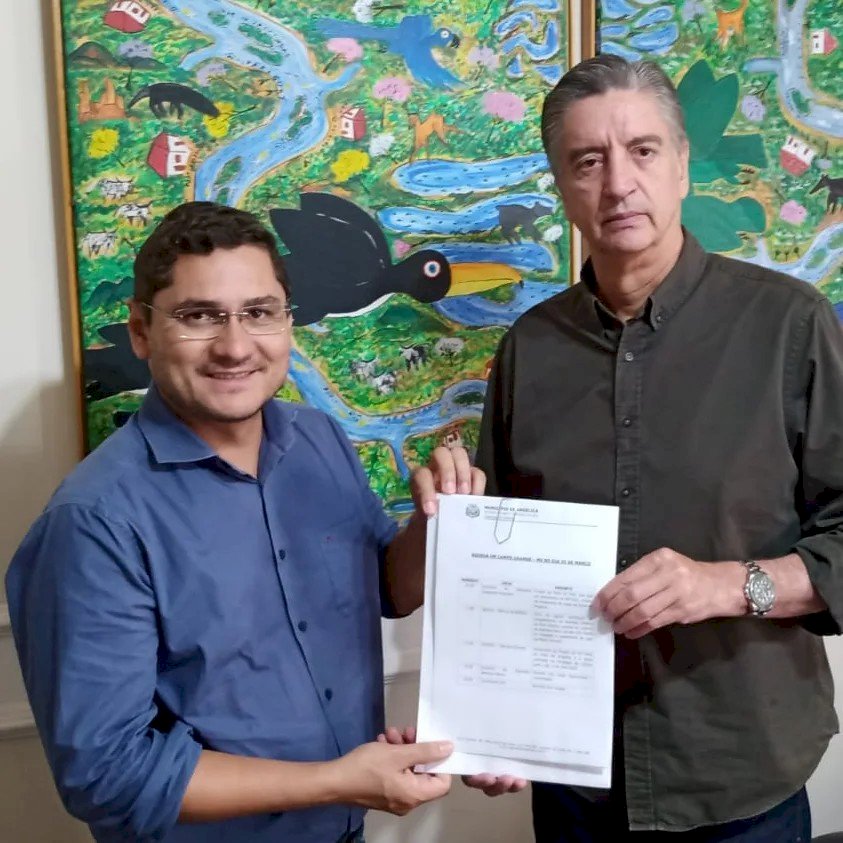 Angélica - Prefeito busca recursos via Deputado Federal para recapeamento.