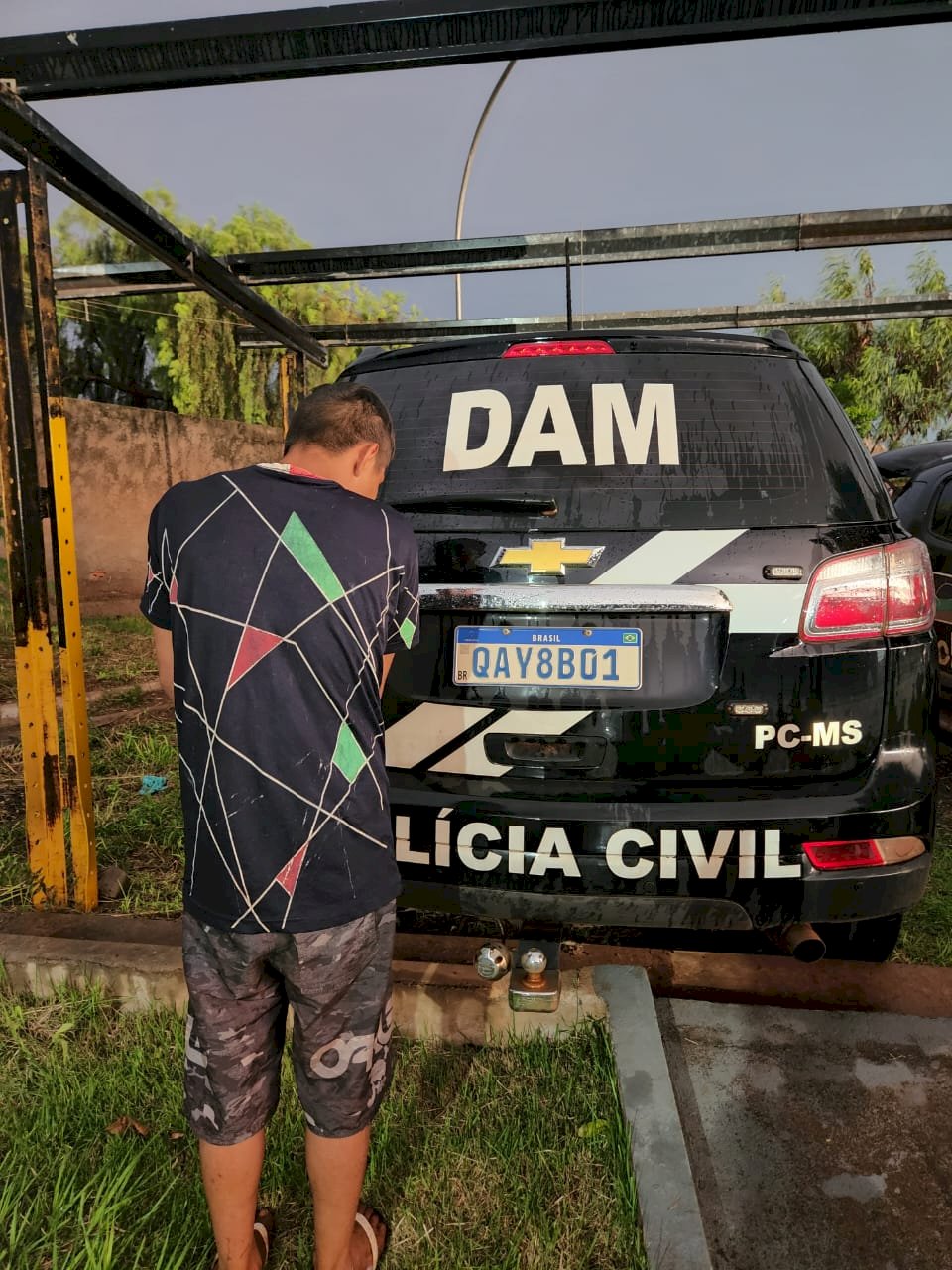 Polícia Civil por intermédio da DAM/DDOS prende autor de estupro de vulnerável