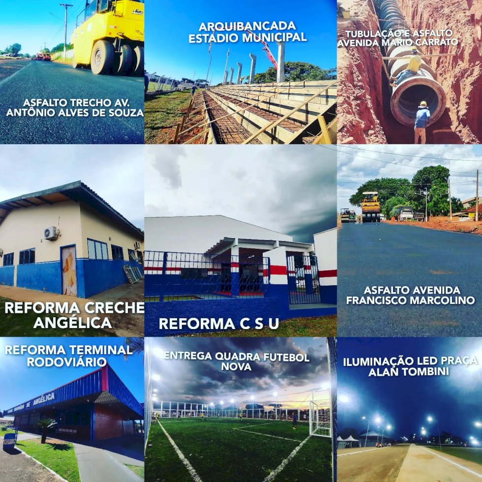Angélica - Prefeitura não para e várias obras estão sendo executadas pelo prefeito Edinho Cassuci.