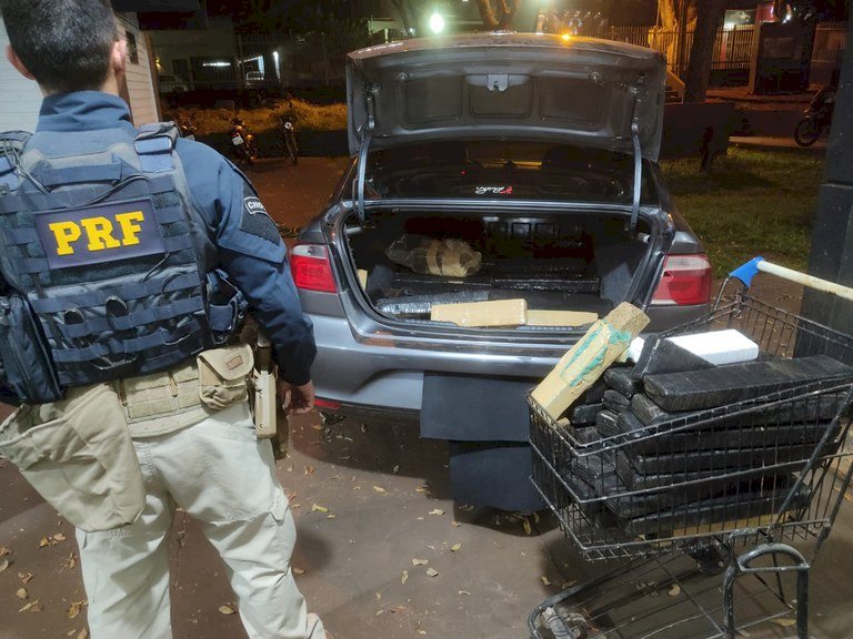 PRF apreende 248 Kg de maconha, skunk e haxixe