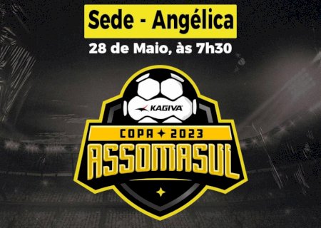 Etapa da Copa Assomasul acontece neste domingo no estádio municipal.
