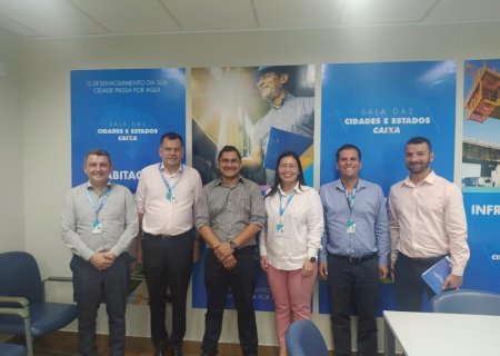 Prefeito Edinho Cassuci esteve na capital para definir os últimos detalhes para liberação do recurso na Caixa Econômica que vai mudar a vida dos Angeliquenses.