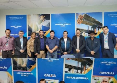 Município assina contrato de financiamento para obras de infraestrutura urbana de R$10,5 milhões em Angélica e Ipezal.