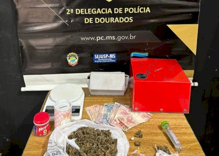Casal de traficantes é preso pela Polícia Civil em Dourados