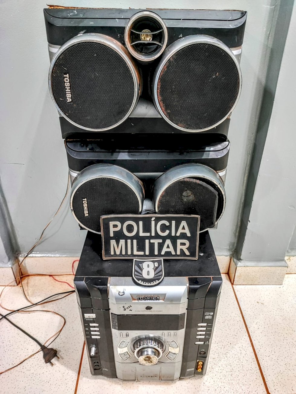 Angélica  - Polícia Militar prende duas pessoas por ameaça e furto.