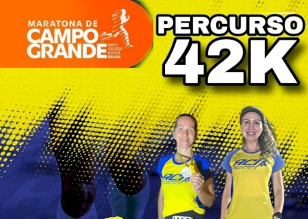 Atletas da ACI de  Ivinhema estará  participando da maratona em Campo Grande.