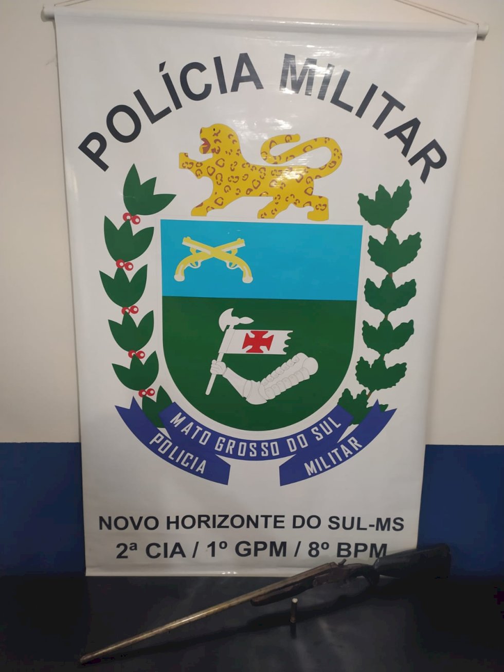 Novo Horizonte do Sul - Polícia Militar prende homem por porte ilegal de arma de fogo .
