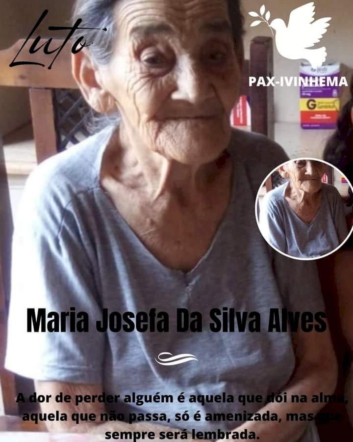 Nota de falecimento.