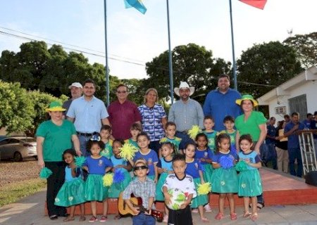 Angélica -Ato cívico comemora os 201 anos da Independência do Brasil.