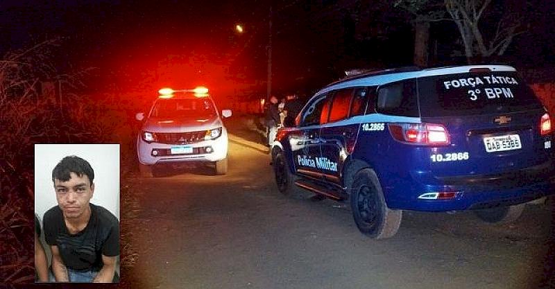 ‘Buguinho’: Autor de vários furtos reage abordagem, troca tiros com a PM e morre em Dourados