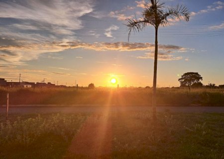 Previsão do tempo aponta tempo firme e aumento de temperaturas nesta quarta em MS