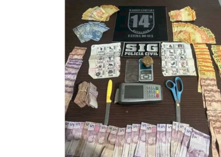 Ação policial resulta na prisão de traficante de crack e desmantela ponto de venda de drogas em Fátima do Sul