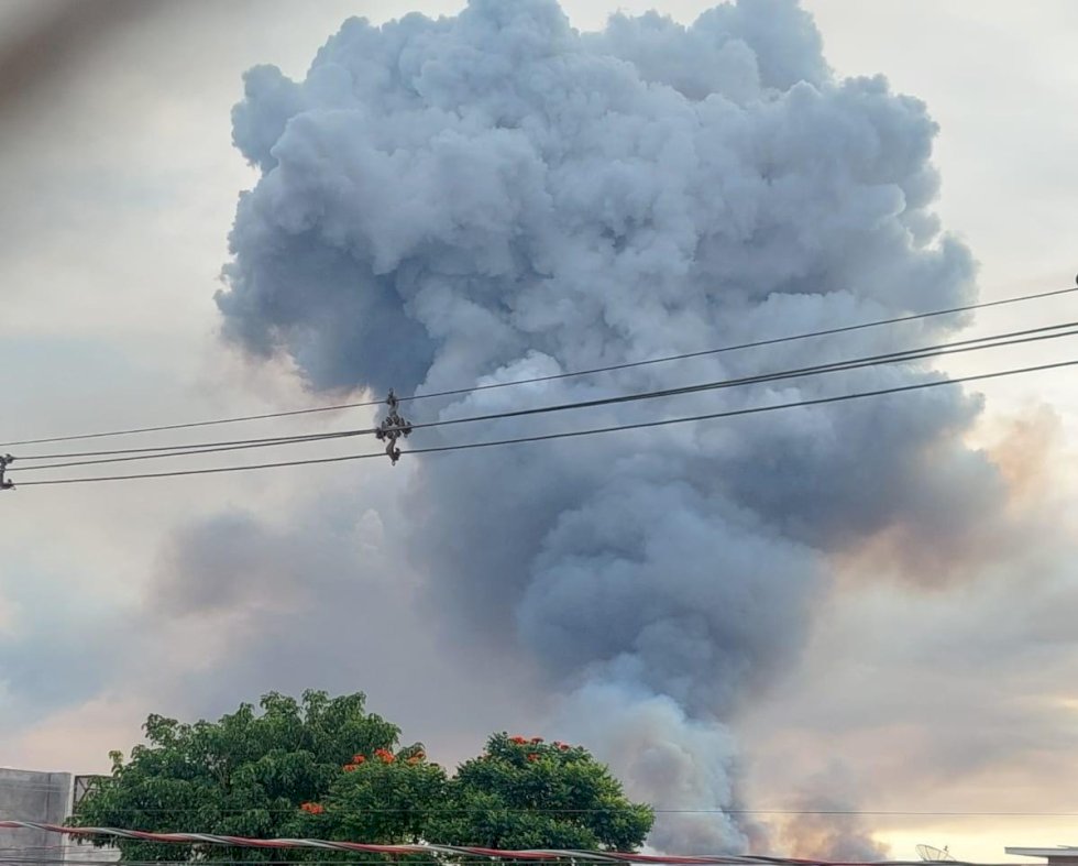 Incêndio em canavial  assusta moradores de  Ivinhema e região