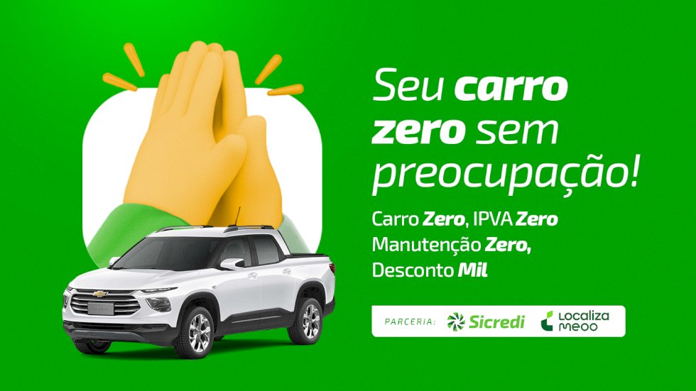Associados do Sicredi têm desconto na Localiza Meoo