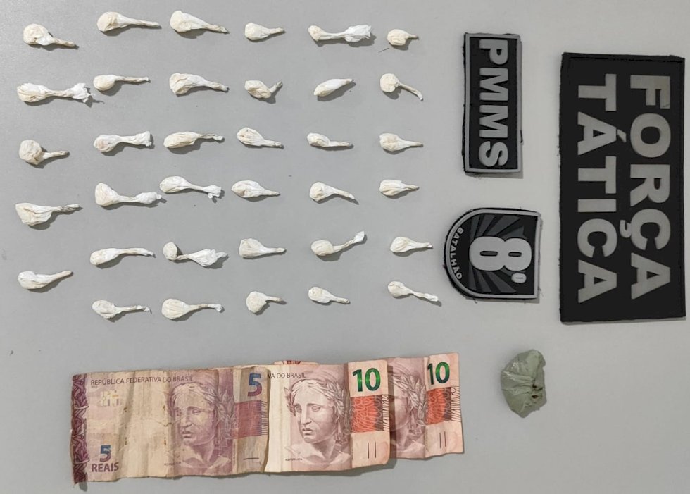 Polícia Militar prende homem por Tráfico de Drogas em Batayporã