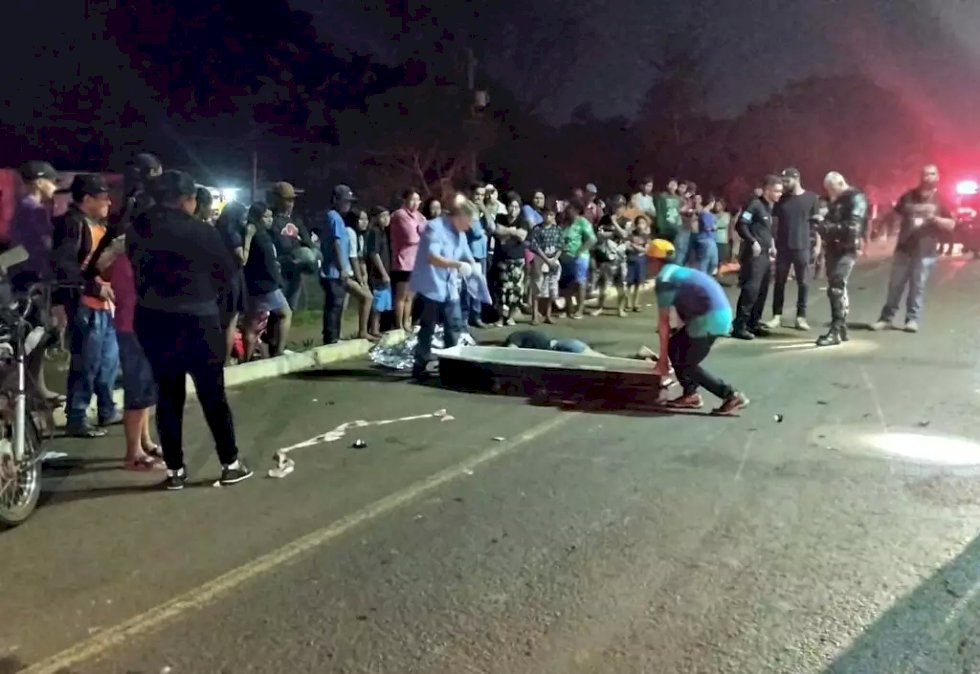Mulher de 46 anos morre atropelada por moto na MS-156