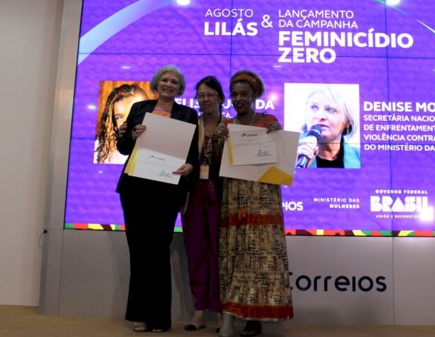 Correios adere à campanha Feminicídio Zero