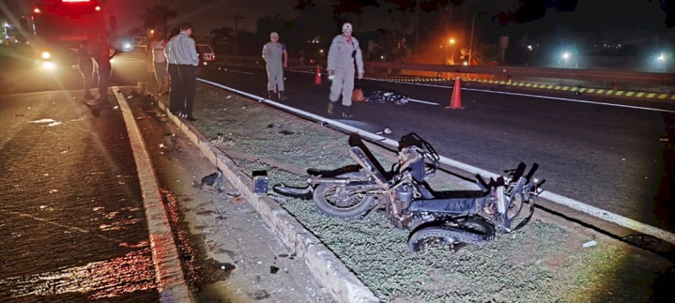Motociclista morre após bater de frente contra caminhonete em Dourados