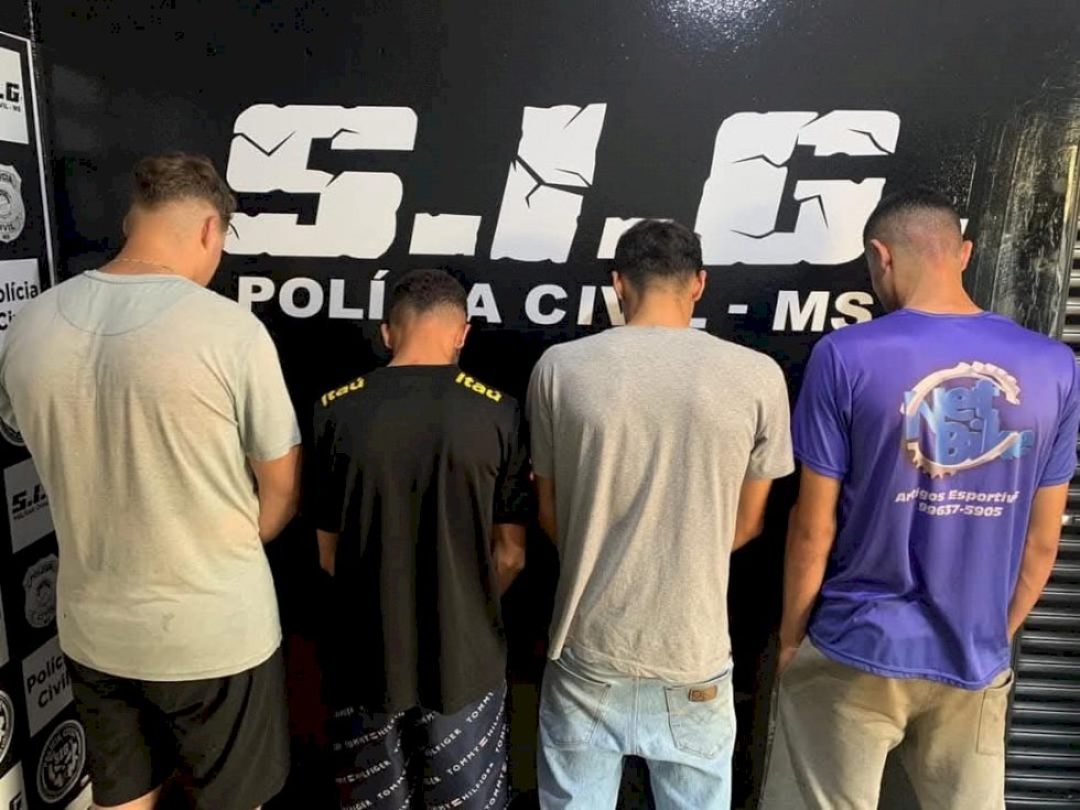 PC por meio de políciais lotado no S.I.G, identifica grupo de jovens que atirava pedras em residências
