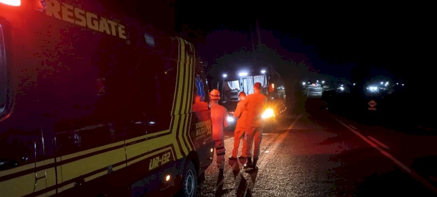 Ciclista morre atropelado por ônibus na BR-376