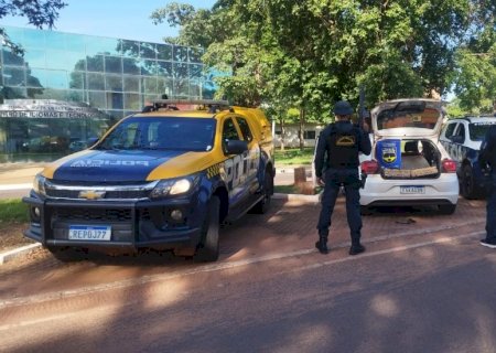 Homem é preso transportando droga em carro “fake” de usina na MS-473
