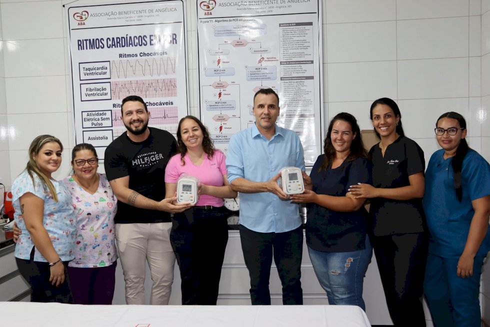 Associação Beneficente de Angélica recebe novas bombas de infusão entregues pela Prefeitura Municipal de Angélica