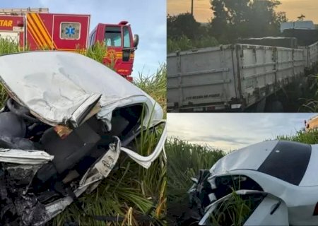 Acidente na BR - 267 mata morador de Deodápolis