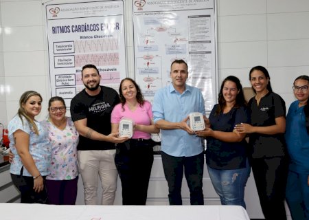 Associação Beneficente de Angélica recebe novas bombas de infusão entregues pela Prefeitura Municipal de Angélica