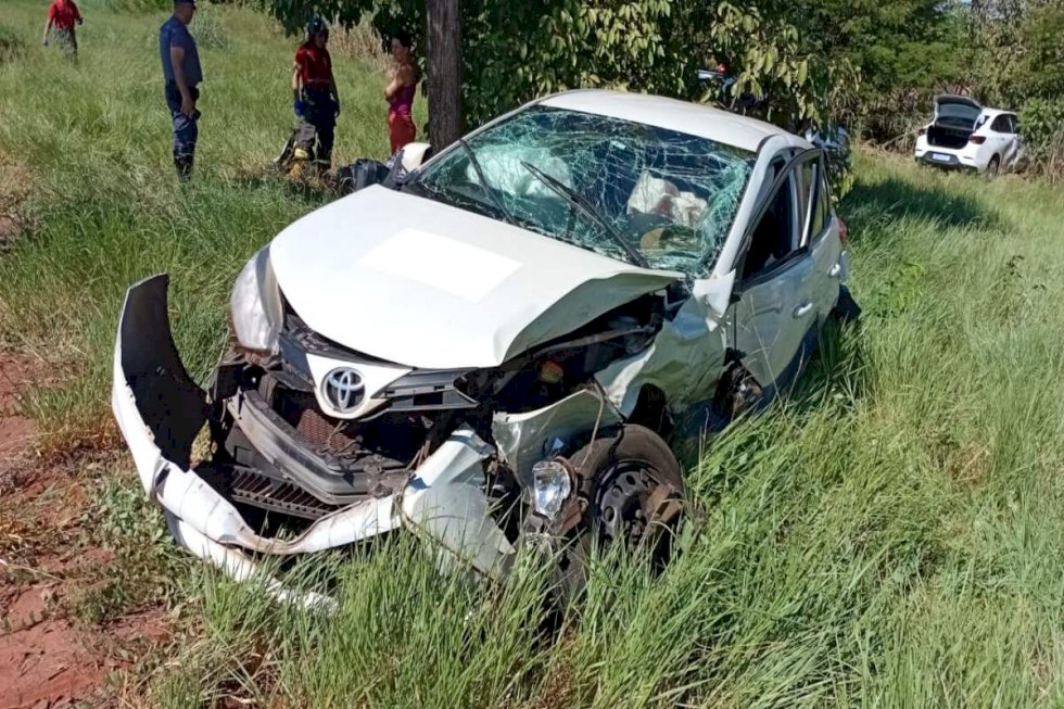 Colisão entre carros de prefeituras de MS deixa feridos em São Paulo