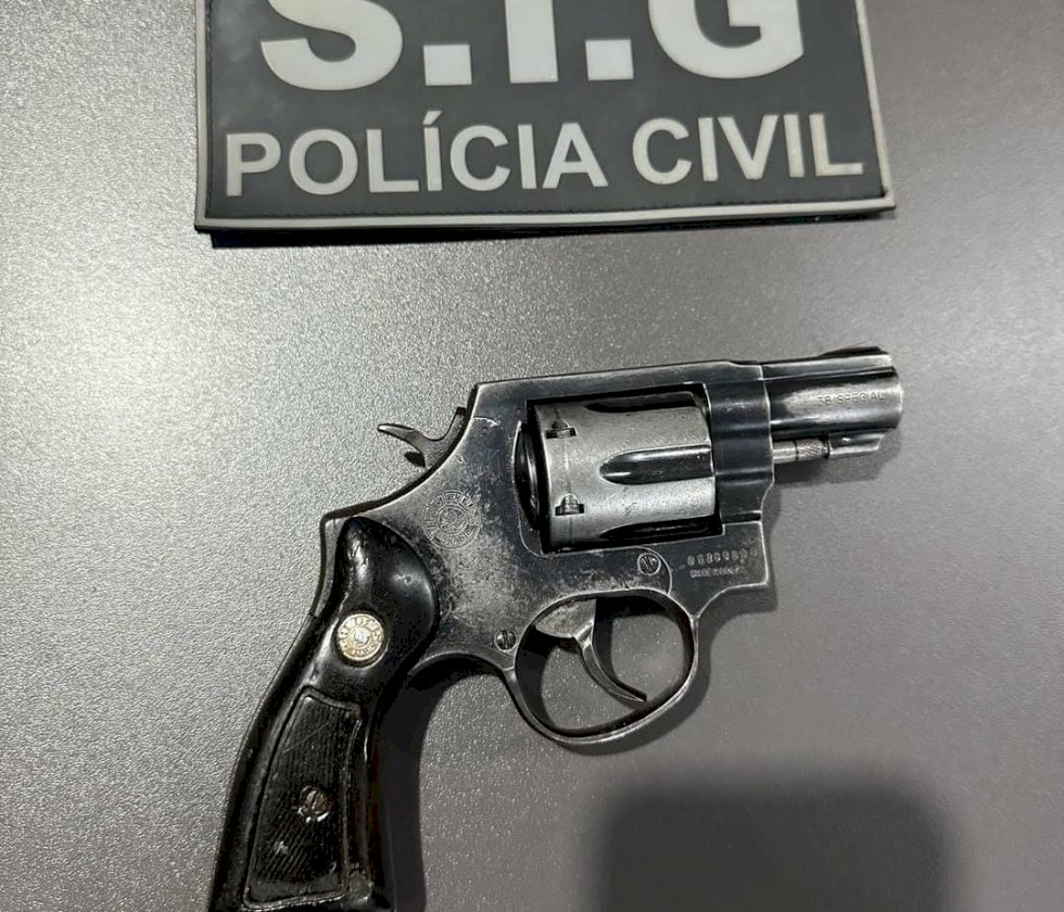 Ivinhema -Policia Civil prende homem por tentativa de homicídio e porte ilegal de arma de fogo