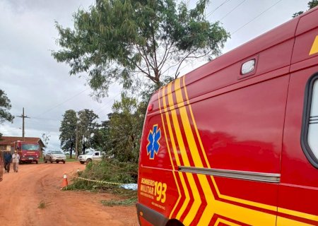 Ivinhema - Ao podar arvore,  homem sofre descarga elétrica e morre