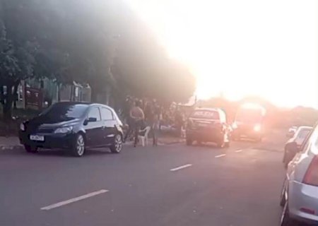Ivinhema - Após atacar os pais com enxada, homem é baleado ao avançar contra policiais