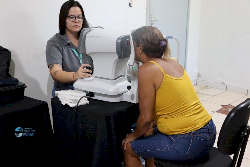 Angélica - Associação Olhar pelo próximo realiza exames oftalmológicos gratuitos para mais de 900 pessoas