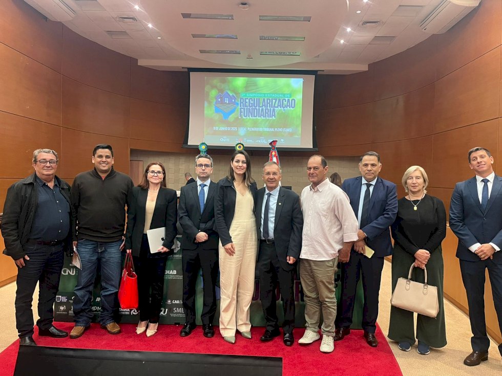 Angélica participa do 2º Simpósio Estadual de regularização Fundiária no Tribunal de Justiça do MS