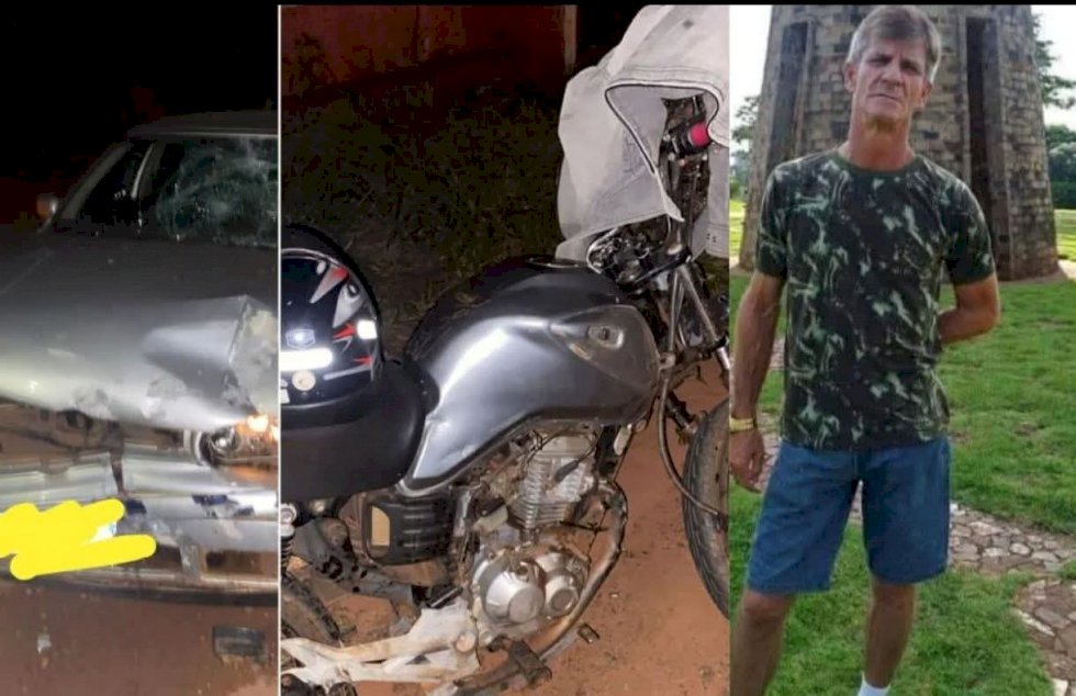 Deodapólis - Pintor morre em acidente na MS -145