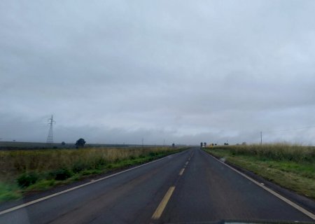 Nova frente fria traz queda nas temperaturas e chuvas para MS