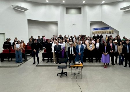 Prefeitura de Angélica dá início às ações da Campanha Agosto Lilás na Câmara Municipal