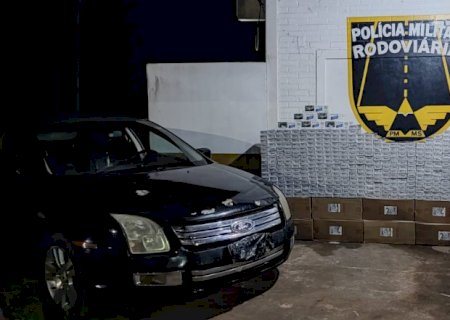 PMR apreende mercadorias contrabandeadas em duas ocorrências na MS -164