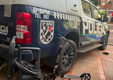 Ação rápida da Polícia Militar resulta na prisão de envolvidos e recuperação de objetos furtados em Nova Andradina
