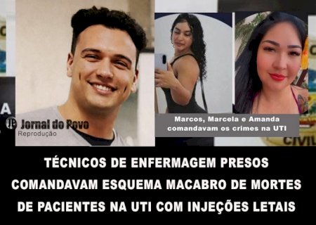 Técnico de enfermagem é preso por matar pacientes