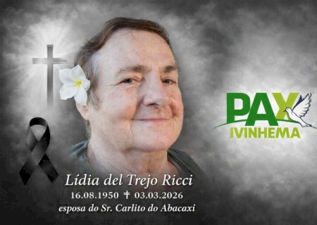 Ivinhema - Nota de falecimento