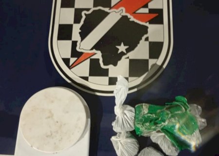 Polícia Militar prende jovem por tráfico de drogas em Nova Andradina